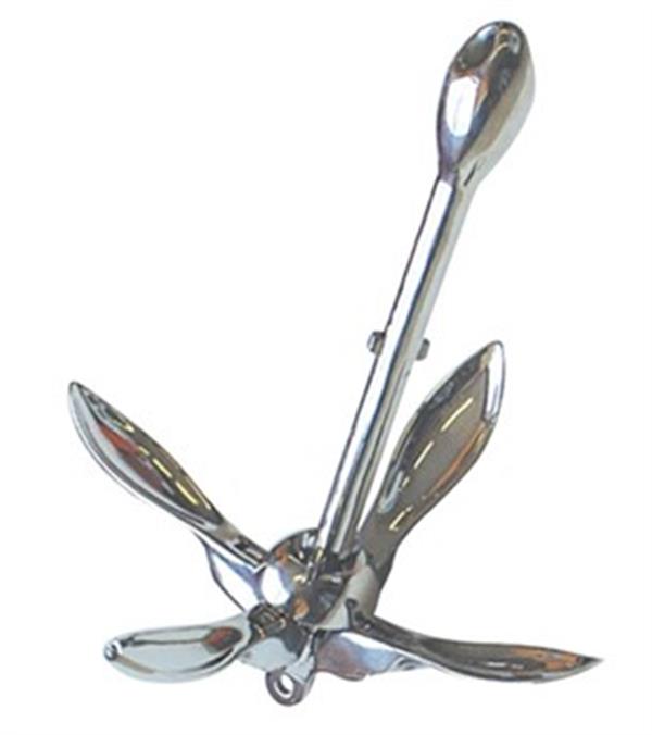 Şemsiye çıpa, paslanmaz çelik 1,5KG