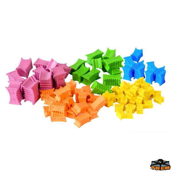 Trem Zincir İşaretleme Kiti. Yeşil 12mm