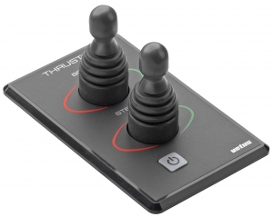 Kontrol paneli, &ccedil;ift joystick&acute;li tip, 12/24V. Entegre zamanlayıcılı.
