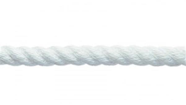 Polyester örgü halat, beyaz, 8mm