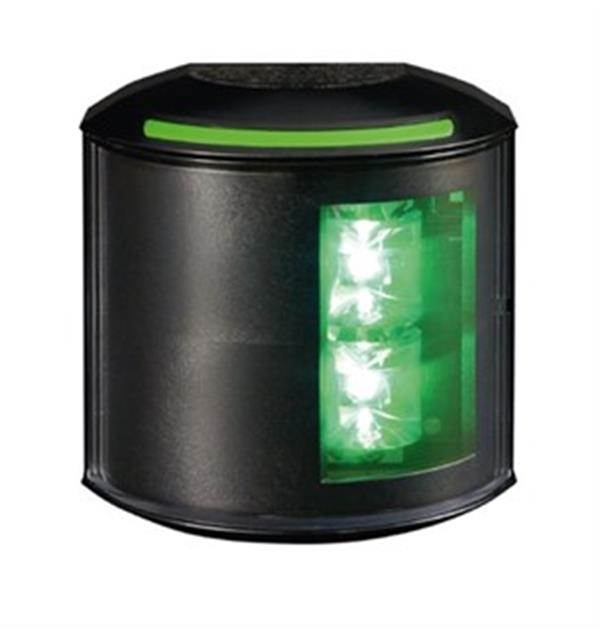 Aqua Signal 44 Serisi Ledli Sancak Seyir Feneri 12/24V Siyah