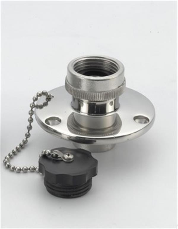 SU GİRİŞİ, AISI 316 PASLANMAZ ÇELİK 1/2" - Ø70mm