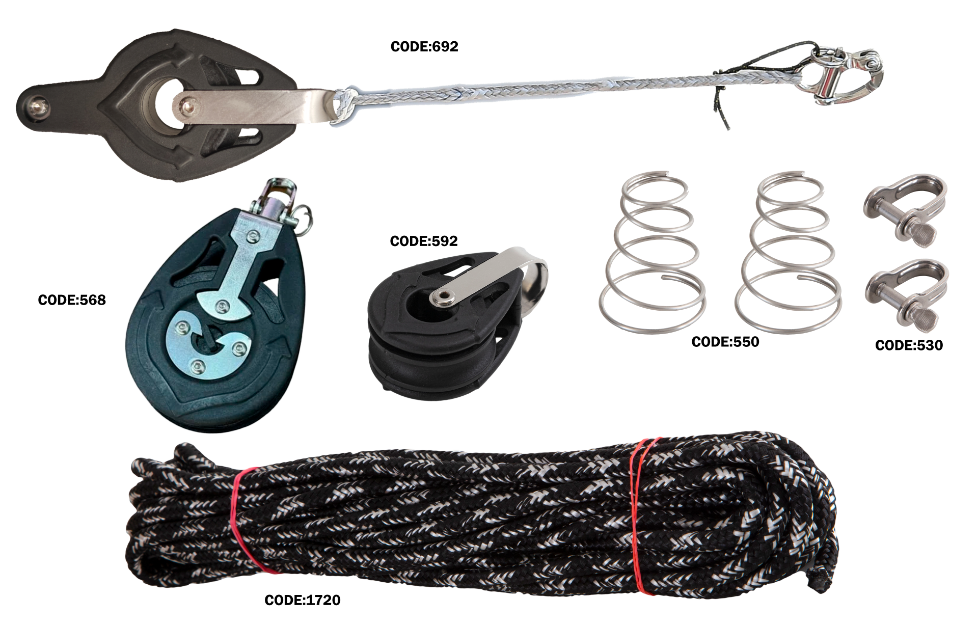 İskota ve Makara Donanımı Yarış Modeli-2 1761