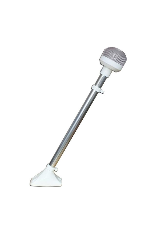 IŞIKLI BAYRAK DİREĞİ SABİT 12V 50cm BEYAZ